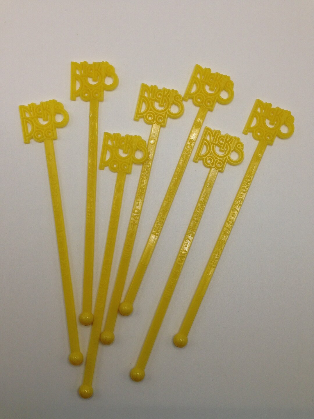 NICKI'S PAD SWIZZLE Sticks Are 1970's From Toronto. Etsy Canada