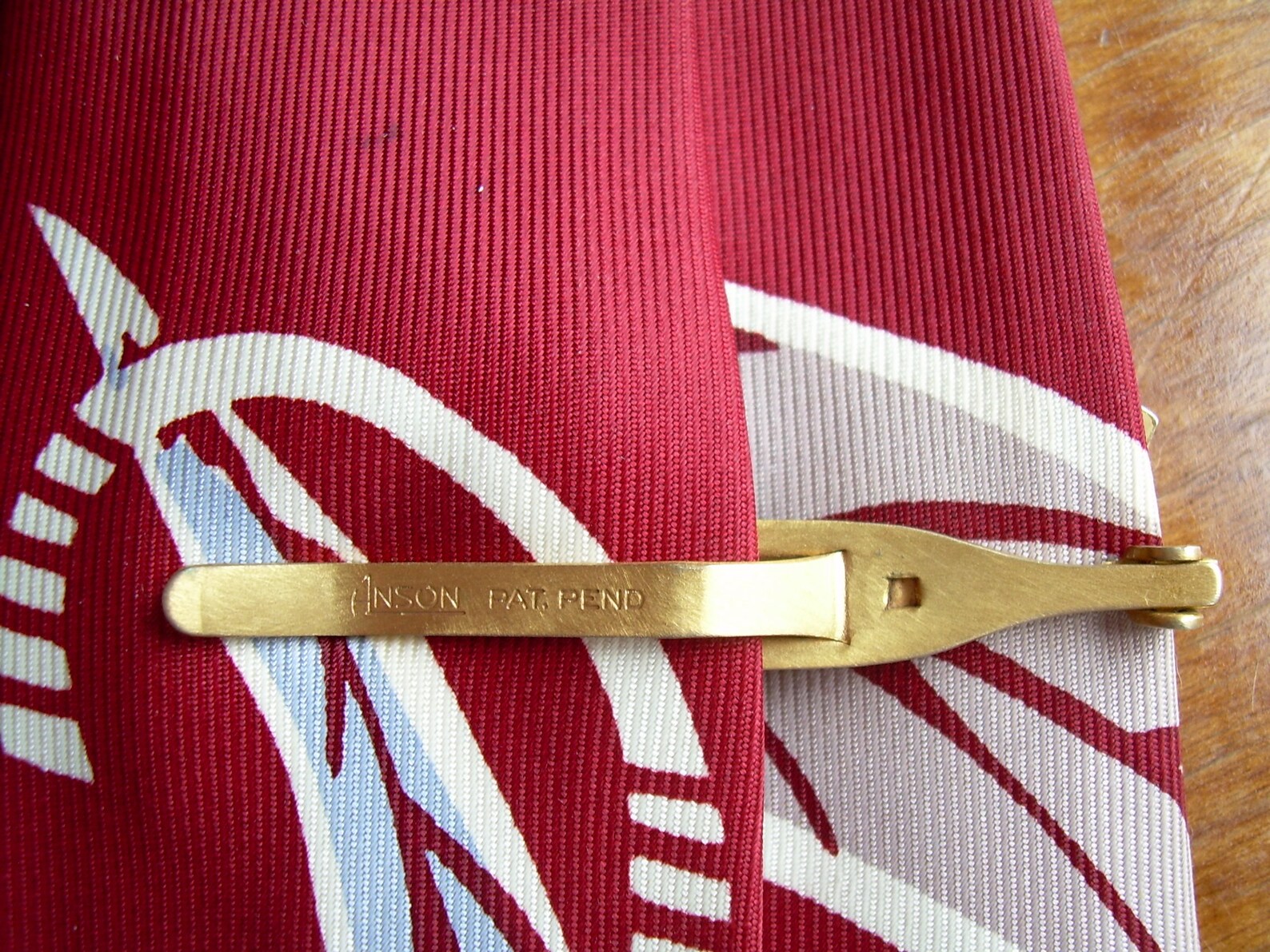 ANSON Rare HOCKEY Tie Bar Is Two sided For Wide Ties Etsy