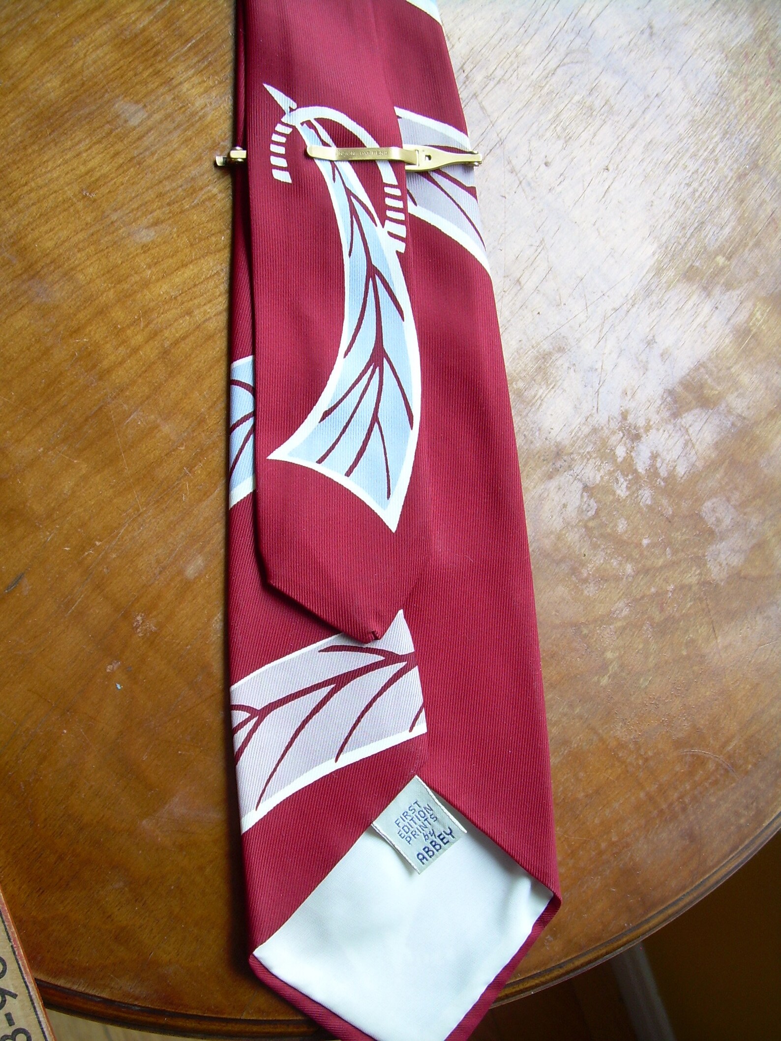 ANSON Rare HOCKEY Tie Bar Is Two sided For Wide Ties Etsy