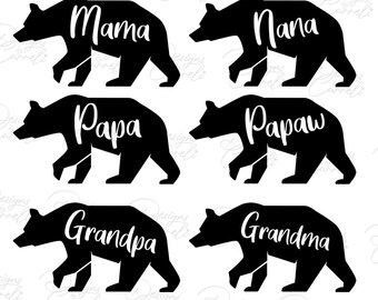 Free Free Pawpaw Bear Svg SVG PNG EPS DXF File