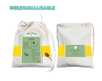 Customizable bulk bag with the first name of your choice - Spices