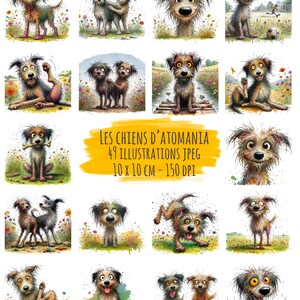 49 Modèles de Digital Art - Les Chiens d’Atomania