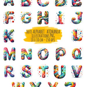 Alphabet Digital Art – Téléchargement Numérique par Atomania