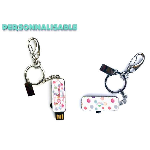 Clé USB personnalisée "On a toujours besoin d'un petit pois chez soi !"