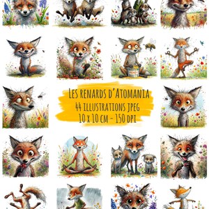 44 Modèles de Digital Art - Les Renards d’Atomania
