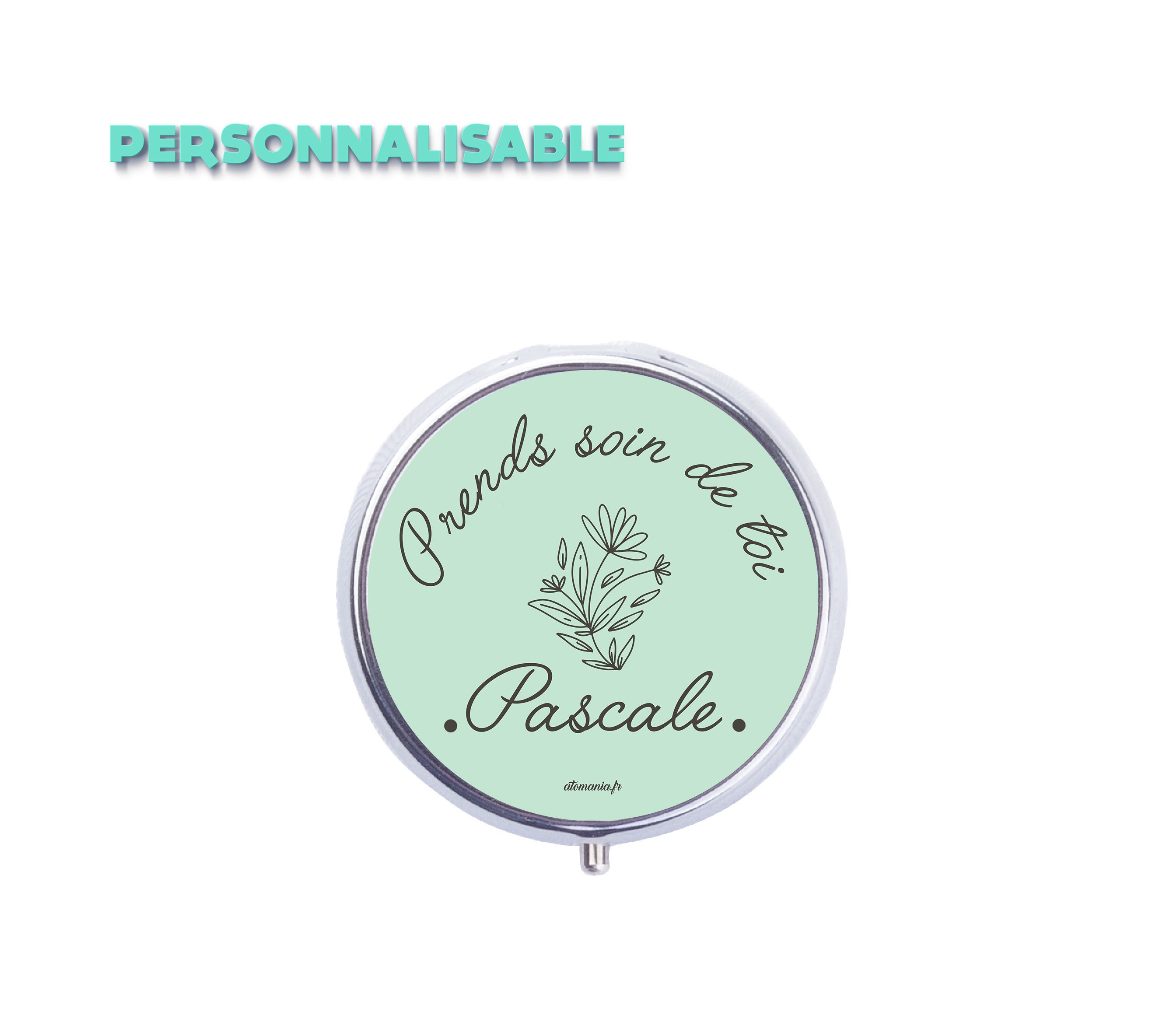 Prends Soin de Toi - Pilulier Personnalisable Atomania