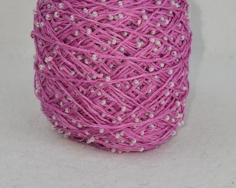 70 g beads yarn 498,00 Euro /kg Nm 5,2 violet brand PhiloTeXX 5200 m/kg ball