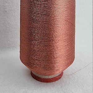 250 g borduurgaren GP 40,00 euro/kg koper Nm 38 ronde draad lurex draad weven voor hand- of machinaal borduren