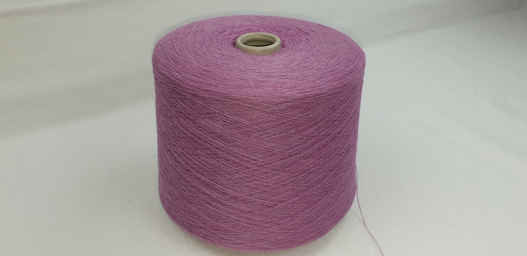 1,1 Kgs Yarn Bobbin Color Fuchsia 40 Viscose/30 Polyamide/25 Wool/5% ...
