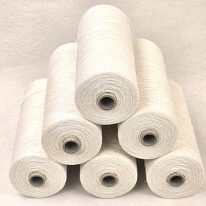 1,32 kgs linen yarn bleached white 100% linen Nm 24 white bleached flax