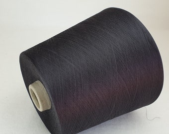 1 spool 1 kg  100% silk yarn grey Nm 200/2 on paper cone 10 tex Ökö-Tex Standard 100