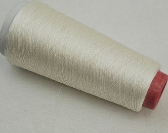 100% silk Schappe GP 198.00 euros/kg natural AAA quality Nm 60/2 30,000 m/kg on a cone of thread