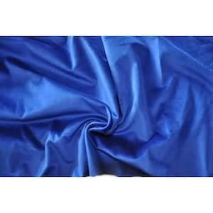 Velluto di lusso bordeaux 100% cotone produzione europea colore royal blu DIN 4120 B1, EN 13501