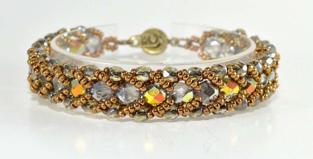 Flanna Bracelet PDF Beading Pattern - Etsy