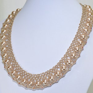 Pearl and Swarovski Crystal Netted/lace Necklace: Queen Elizabeth PDF ...