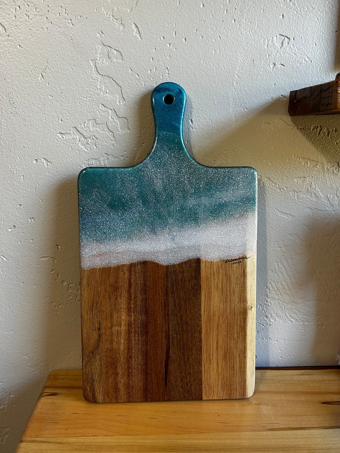 Epoxy/wood Cutting Board 116223 Etsy