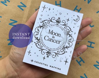 Moon in Cancer Astrology Mini Zine (Digital Download)