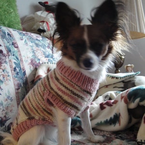 Dog Sweater | Hand Knit Dog Sweater | Canine Apparel | Dog Coat | Knit Dog Coat | Knit Dog Sweater | Dog Fashion | Sweater for Small Dogs