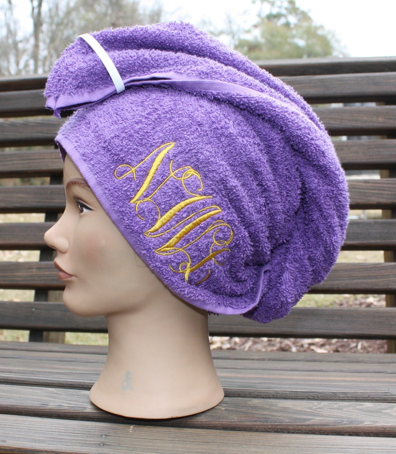 Personalized Head Towel Turban Towel Hair Wrap Custom Etsy