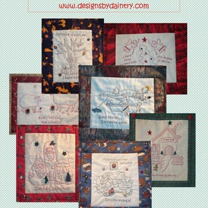Best of Holiday Redwork Littles