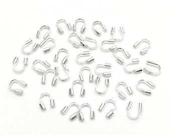 Rhodium plated wire guards