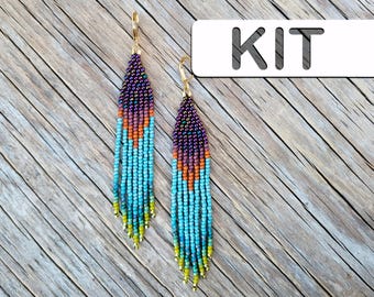 Handmade Jewelry: Origins 2 Brick Stitch Beaded Daily (Beginner Seed Bead Kit)