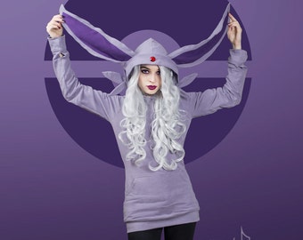 Eeveelution - PSYCHIC - male or female cosplay hoodie
