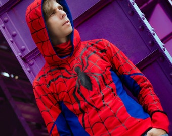 Cosplay Spider-hoodie MASCULINO o FEMENINO cómics animación dibujos animados