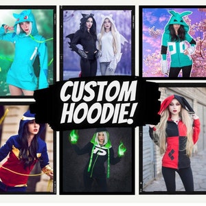 CUSTOM HOODIE with your individual preferences! - Cosplay hoodie, casual hoodie