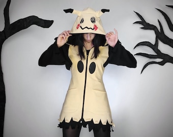 Cosplay - Ghost hoodie - scarry monster! UNISEX cut