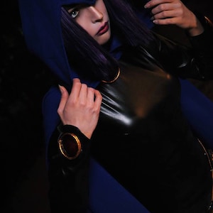 Raven cosplay cape teen titans raven COLOURS custom individual high quality costume cloack mantle image 5