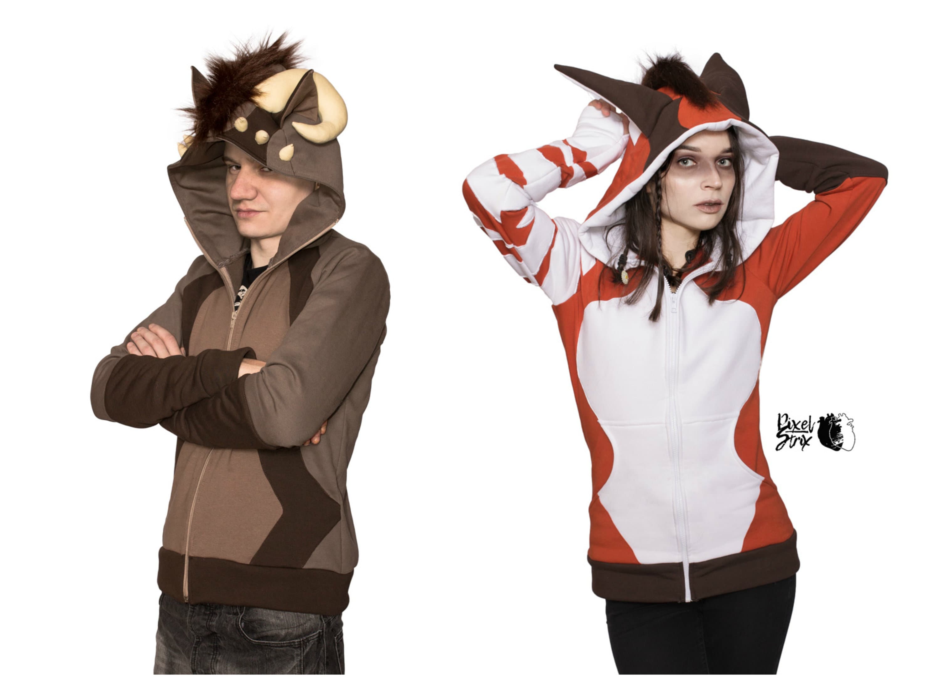 Furry sales with hoodie