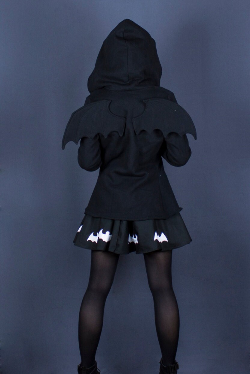 Bat wings hoodie Etsy