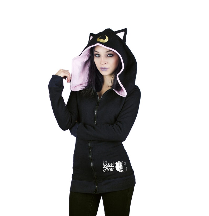mens cat ear hoodie