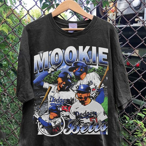 Vintage 90s Graphic Style Mookie Betts T-Shirt, Mookie Betts Shirt, Vintage Oversized Sport Tee, Retro American Baseball Bootleg Gift