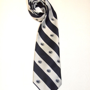 Penn State Men&#39;s Repp Tie Silk Stadium Classics Vintage NCAA Nittany Lions Tie