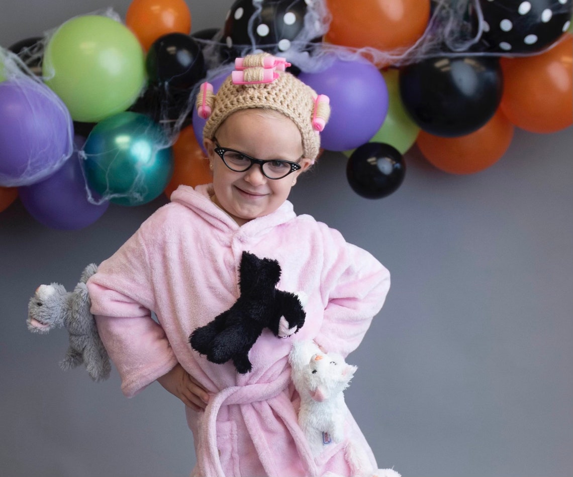 Curler wig Wig with curlers Old Lady wig Wig with rollers Etsy.de