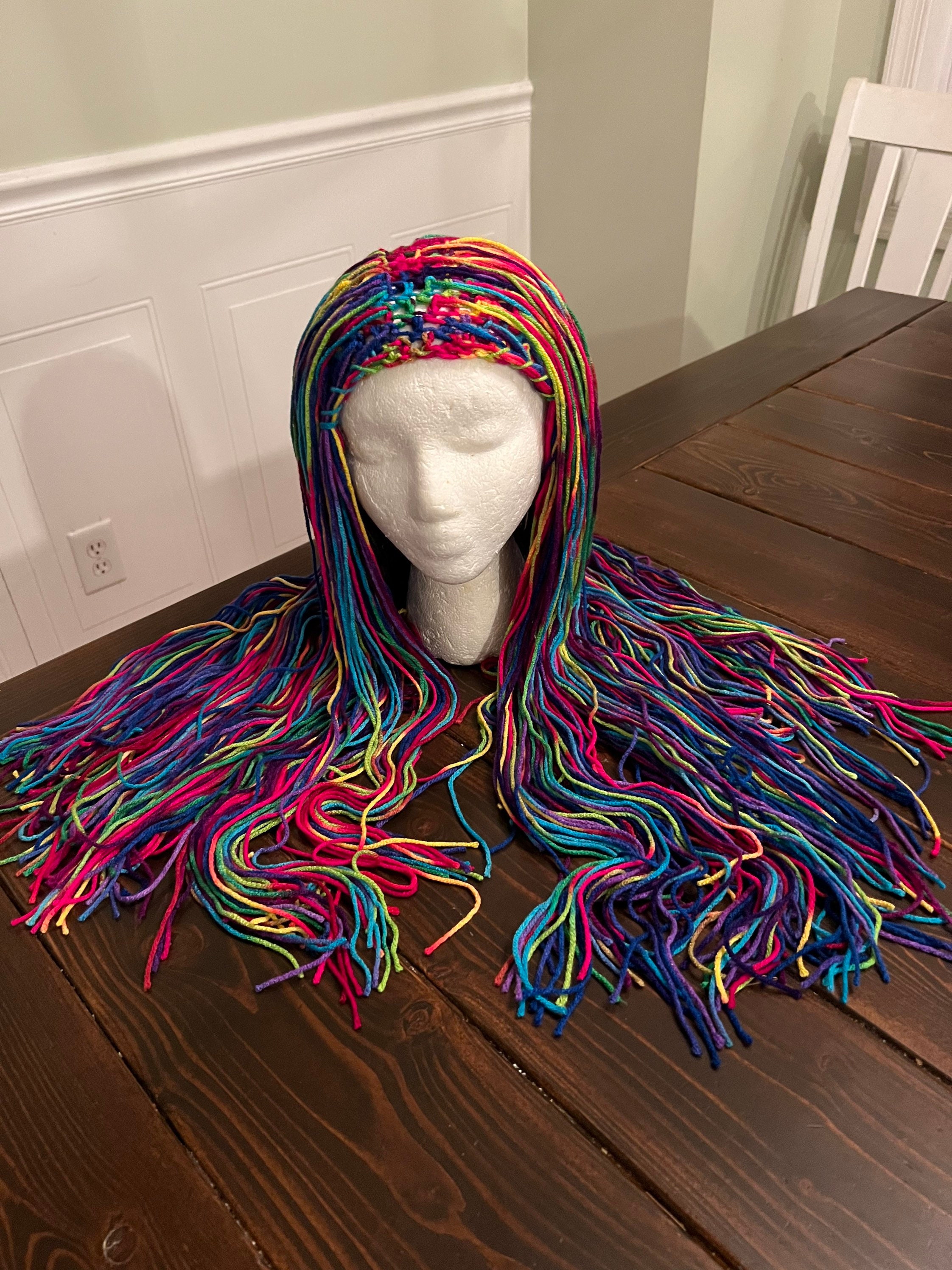 Micro Twist Braided Wigs Rainbow Braids Lace Front Wig Fully Hand Tied Heat  Resistant Hair Braiding Styles Green Blue Yellow Purple Orange Pink Red 7  Colors Cosplay Hair : : Beauty 