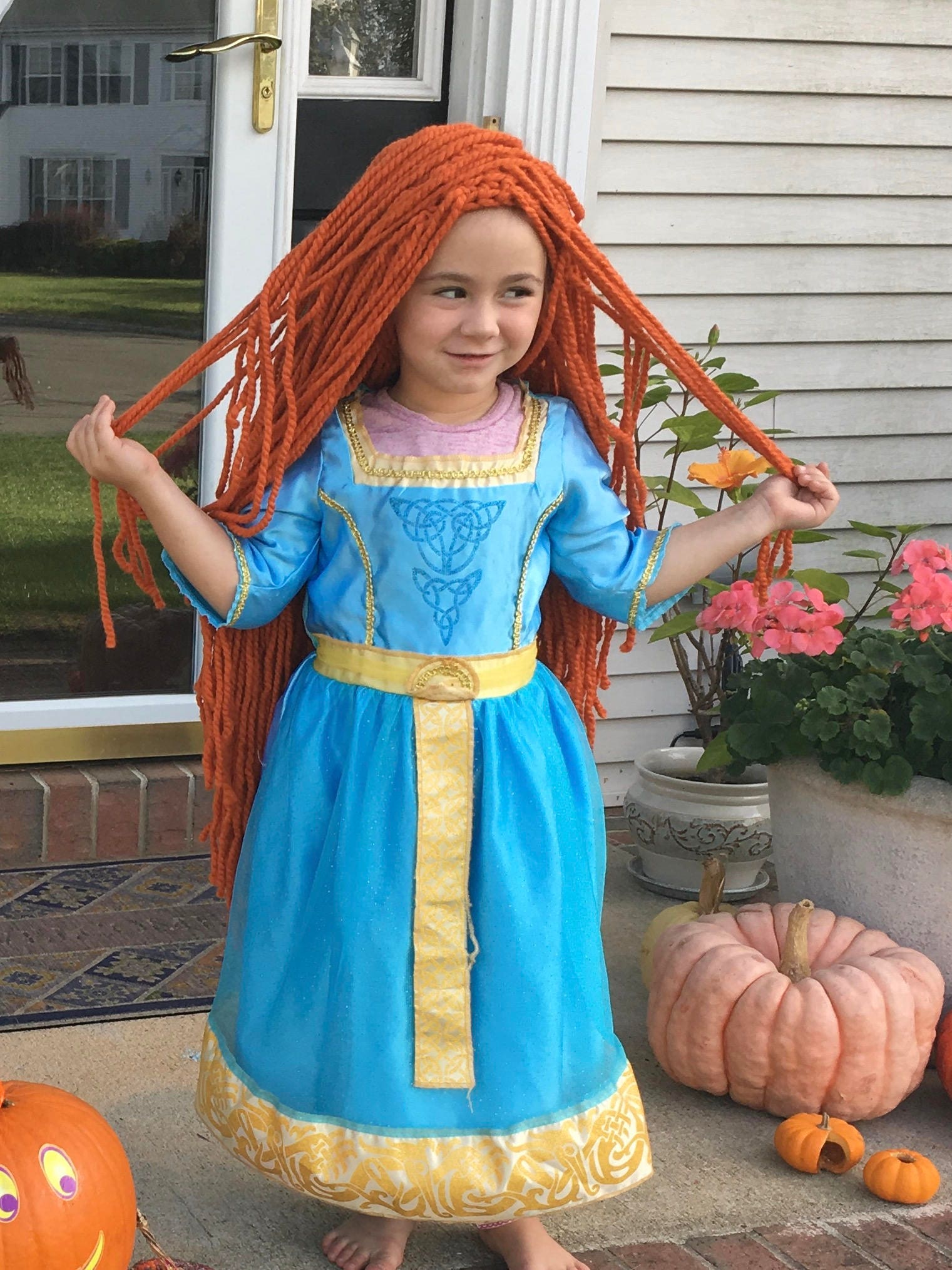 Kids cheap merida wig