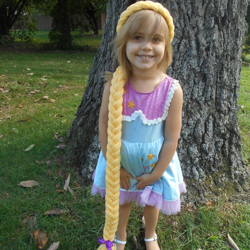Rapunzel Long Braid Hair - Etsy