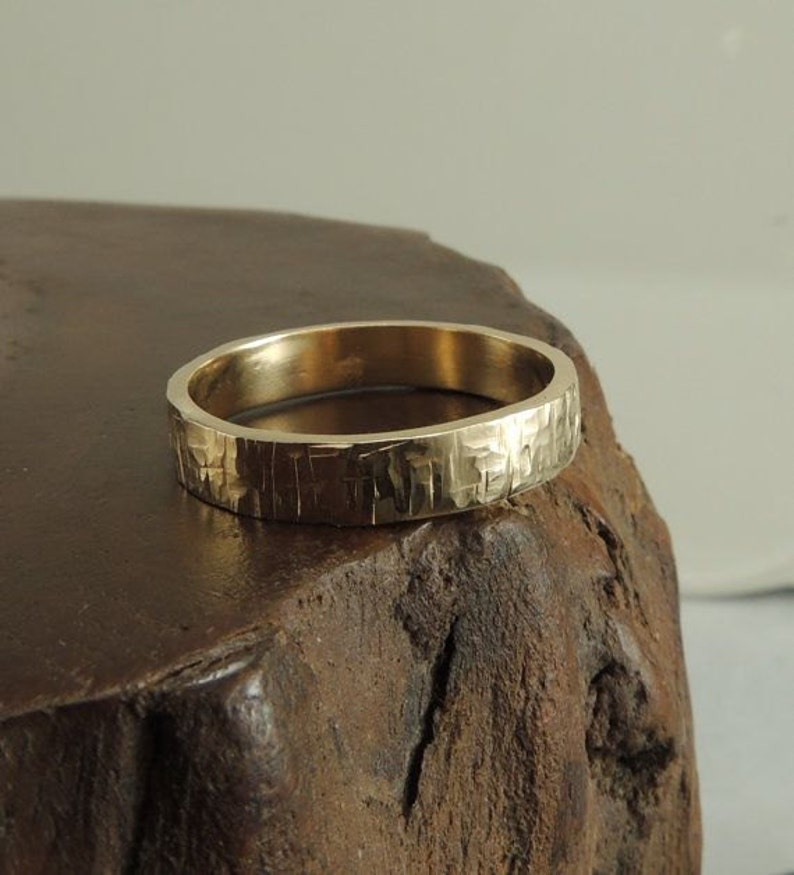 Diy Wedding Bands Work 14k Yellow Gold Rose Ring Image 0