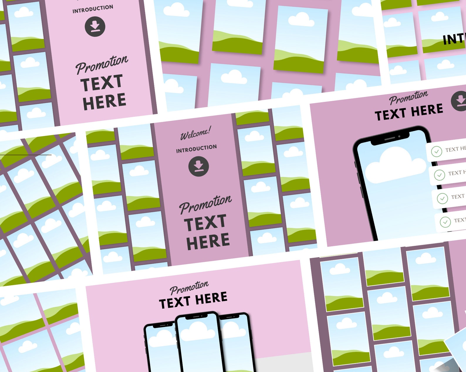 Mock up Canva Template for Digital Product Seller Canva - Etsy