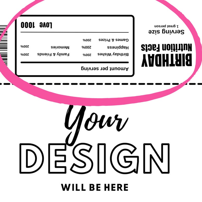 Blank Chocolate Wrapper Template Canva Editable DIY Etsy