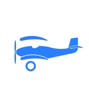 Kids Airplane SVG -DXF - PNG Cut file