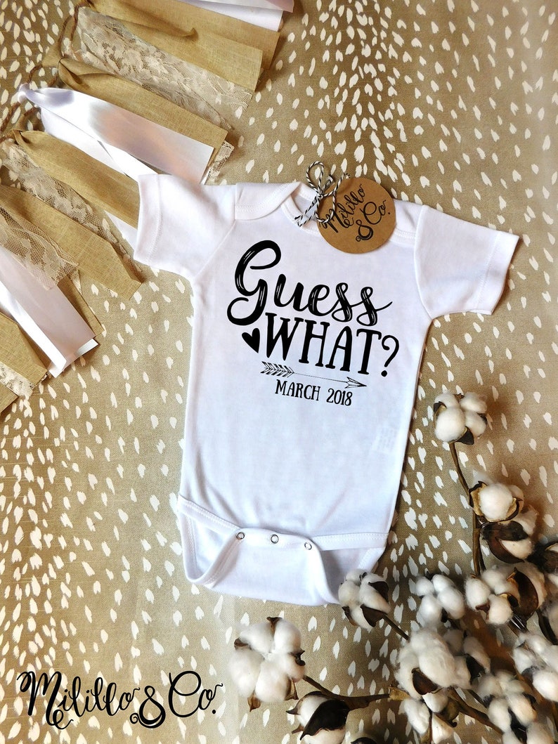 Baby Announcement Onesie Coming Soon Baby Etsy