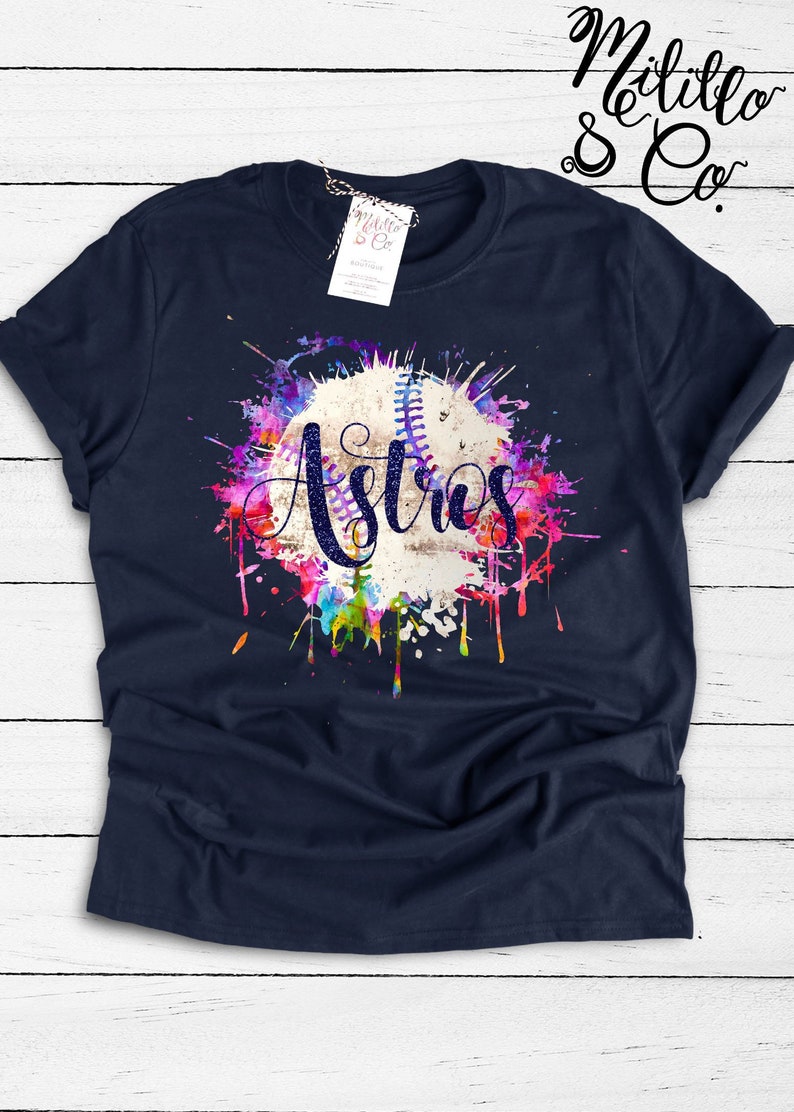 pink astros shirt