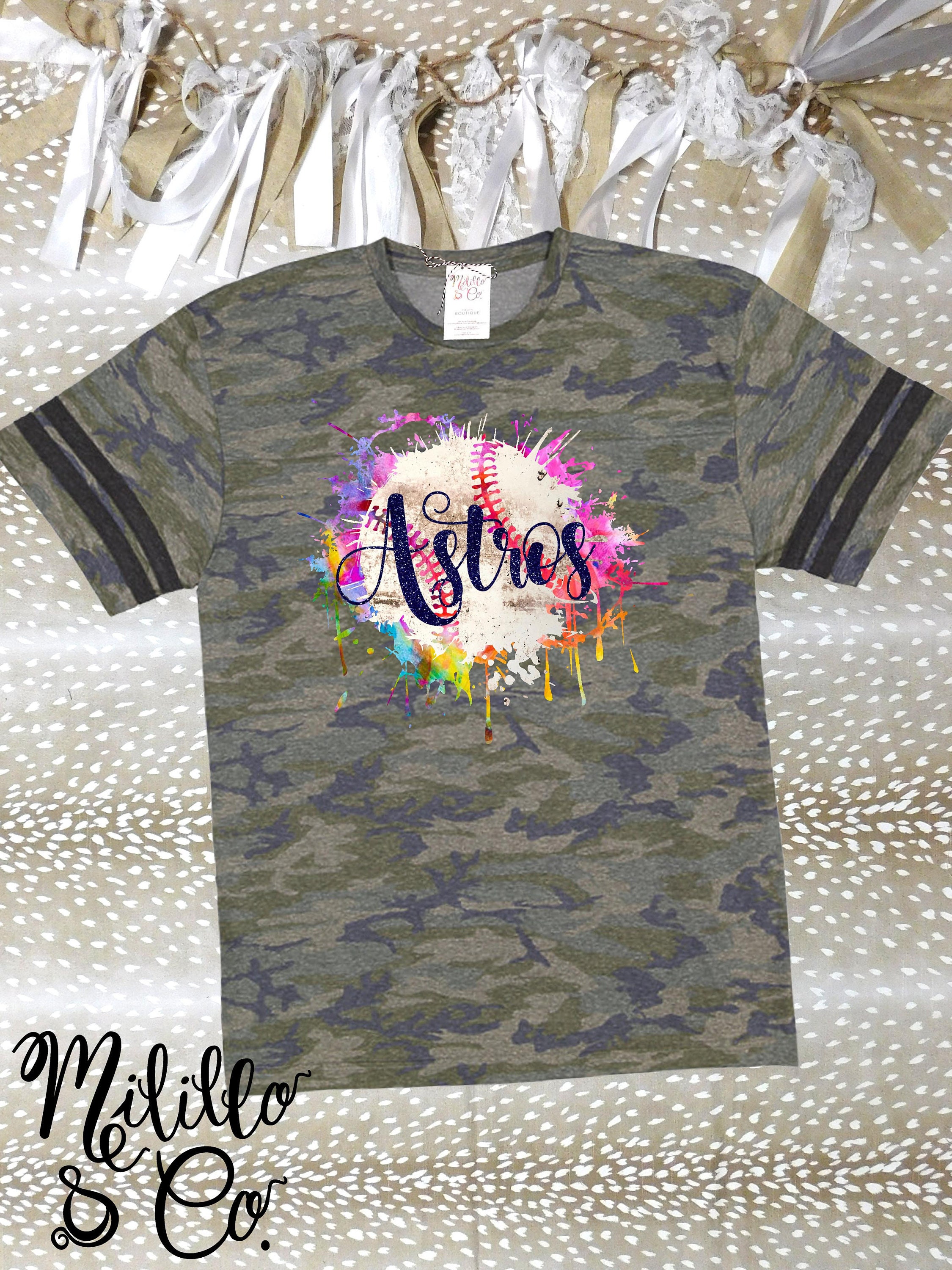 pink astros shirt