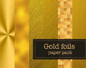 60% OFF Gold Foil Sparkling Paper / Shimmering Printable Paper / Digital Christmas Background