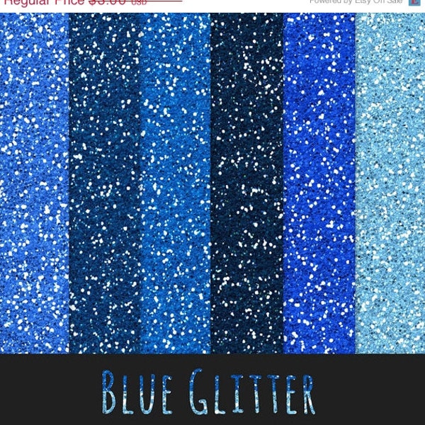 60% OFF Blue Glitter Paper / Blue Glitter / Scrapbooking Printable Paper / Digital Glitter Background / Glitter Overlay / Instant Download