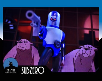 Serie 6: Tarjetas coleccionables de figuras de acción de Batman: La serie animada